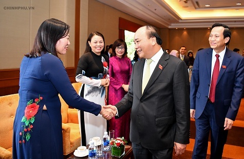 Thủ tướng và các đại biểu dự Hội nghị - Ảnh: VGP/Quang Hiếu