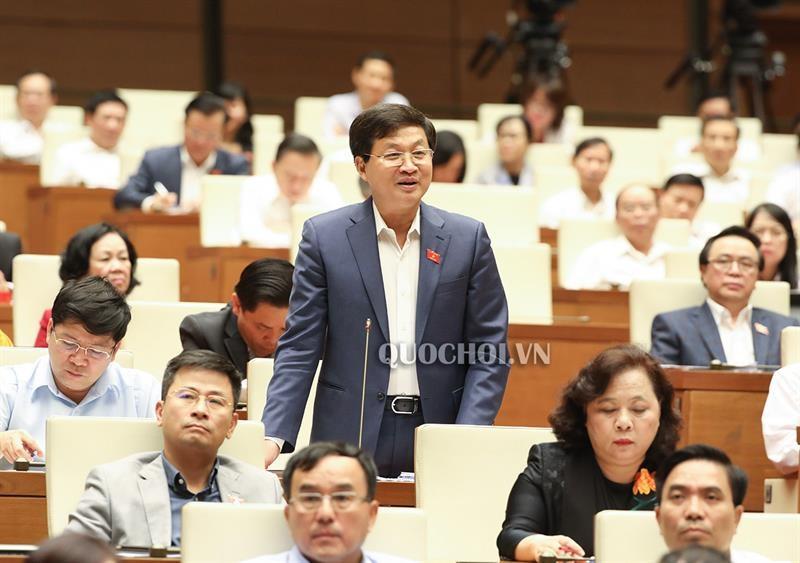 Tổng Thanh tra Chính phủ Lê Minh Khái trả lời chất vấn của đại biểu Quốc hội