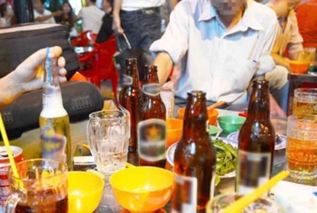Người dân Việt Nam sử dụng rượu bia nhiều 