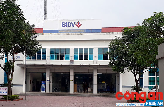 Phòng giao dịch Ngân hàng BIDV Chi nhánh Hồng Lĩnh