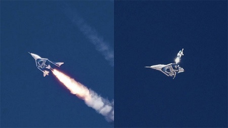 Máy bay siêu thanh gắn động cơ tên lửa của hãng Virgin Galactic