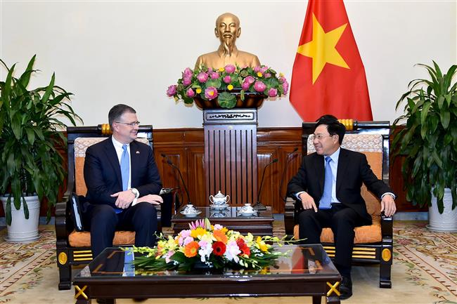 Đại sứ Daniel Kritenbrink khẳng định Hoa Kỳ coi Việt Nam là đối tác quan trọng hàng đầu ở khu vực.