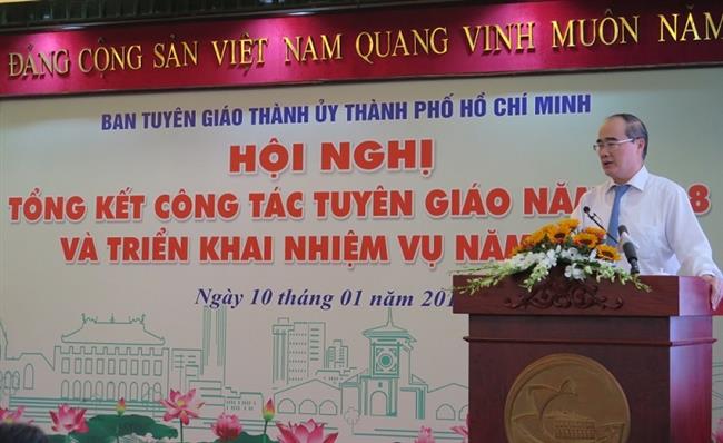 Đồng chí Nguyễn Thiện Nhân phát biểu chỉ đạo tại Hội nghị.