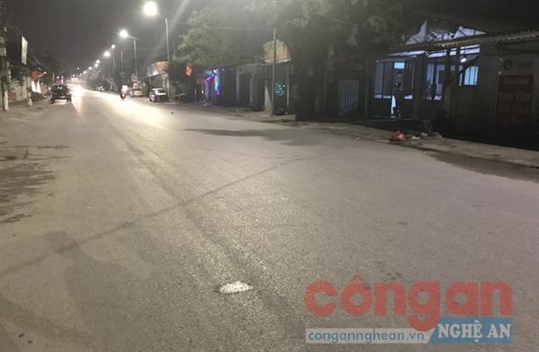 Đoạn đường mà Nguyễn Công Hải đốt pháo