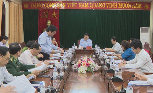 Đồng chí Nguyễn Đắc Vinh, Bí thư Tỉnh uỷ yêu cầu các cấp, ngành khẩn trương tập trung triển khai nhiệm vụ kế hoạch năm 2019