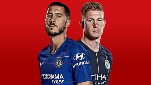 Trận chung kết League Cup 2018/2019 giữa Chelsea vs Man City diễn ra vào lúc 23h tối nay (Ảnh: Sky Sports).