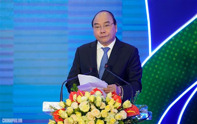 Thủ tướng phát biểu tại sự kiện. Ảnh: VGP/Quang Hiếu