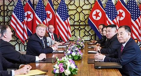 Tuy không kí một thỏa thuận nào nhưng thượng đỉnh Mỹ - Triều tại Hà Nội đã có nhưng tiến triển rất tích cực