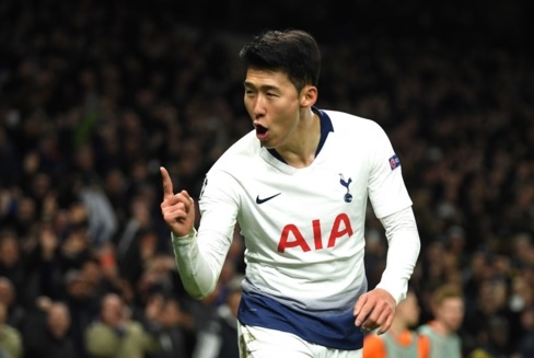 Son Heung-min ghi bàn duy nhất giúp Tottenham hạ Man City. (Ảnh: Getty). 
