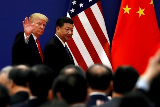 Tổng thống Mỹ Donald Trump và Chủ tịch Trung Quốc Tập Cận Bình. Ảnh Reuters. 