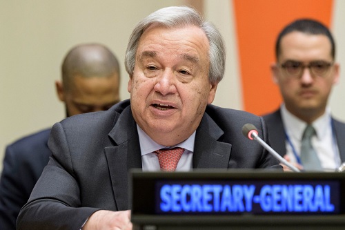 Tổng thư ký Liên hợp quốc Antonio Guterres (Ảnh: UN)