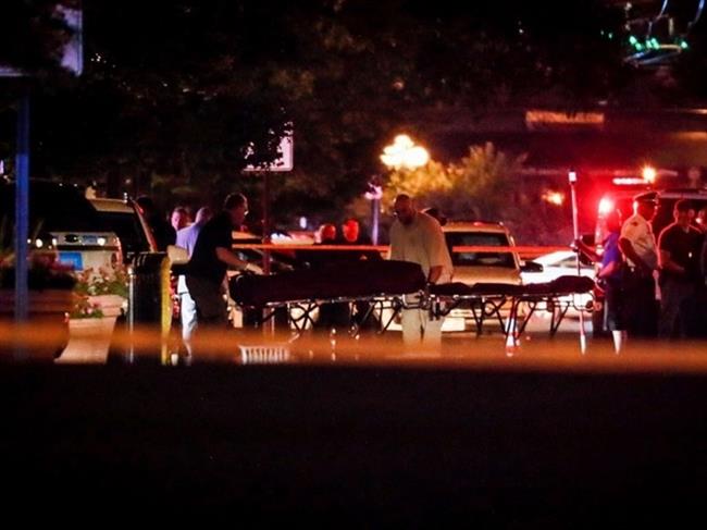 Vụ xả súng tại quán bar ở bang Ohio khiến ít nhất 10 người thiệt mạng và 16 người bị thương. Ảnh: AP. 