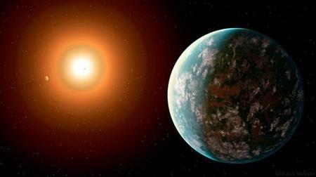 Ảnh minh họa hành tinh GJ 357 quay quanh Mặt trời của nó - Ảnh: Jack Madden/Cornell University