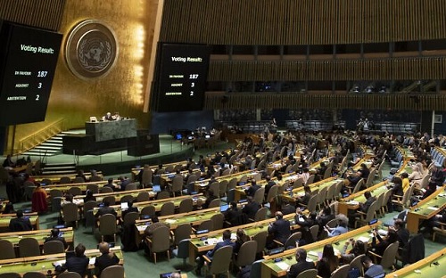 Đại hội đồng Liên hợp quốc (Ảnh: UN)