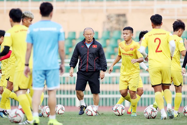 HLV Park Hang-seo đang hướng đến VCK U23 châu Á 2020. Ảnh: VFF