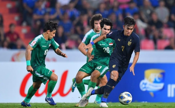 U23 Thái Lan cầm hòa U23 Iraq với tỷ số 1-1. Ảnh: AFC.
