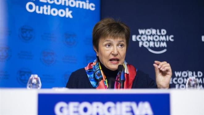 Tổng Giám đốc IMF Kristalina Georgievab (Nguồn: EPA/EFE)
