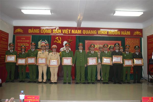 Công an huyện Nghi Lộc: 'Chủ động, kỷ cương, nêu gương, hoàn thành xuất sắc nhiệm vụ'