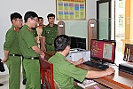 Kiểm tra việc thực hiện Đề án 06 tại Công an huyện Yên Thành