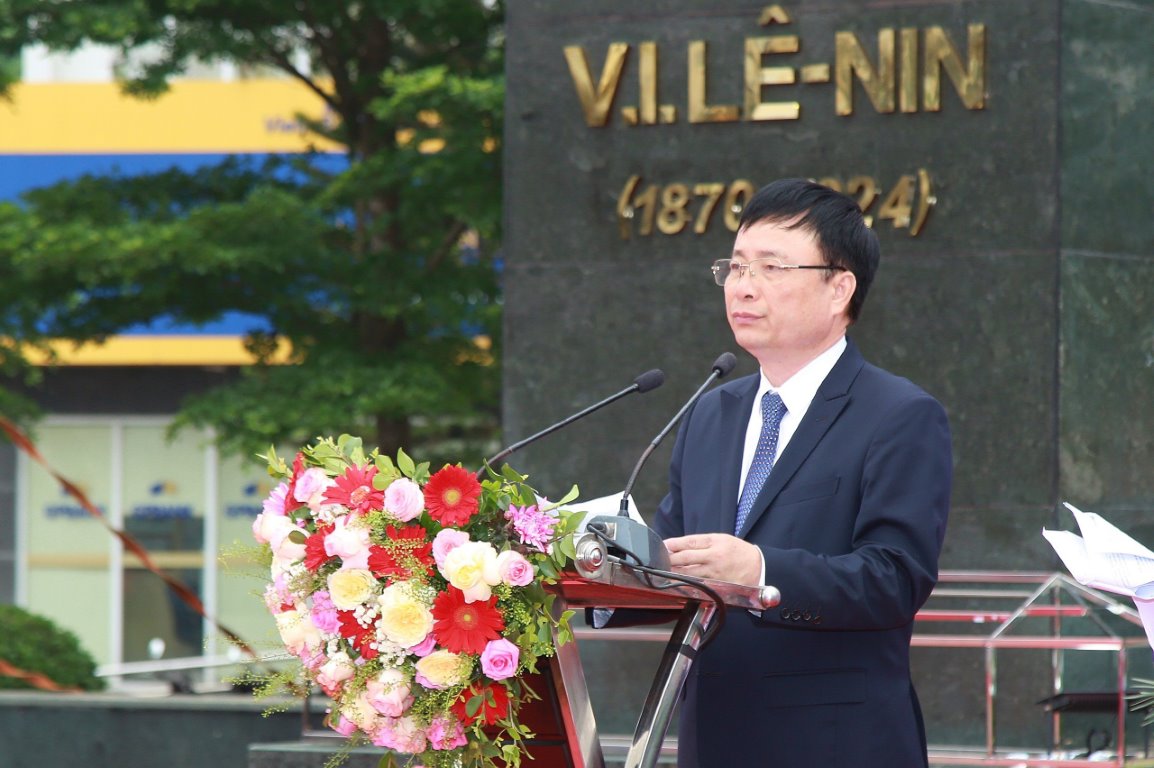 Đồng chí Bùi Đình Long – Phó Chủ tịch UBND tỉnh phát biểu